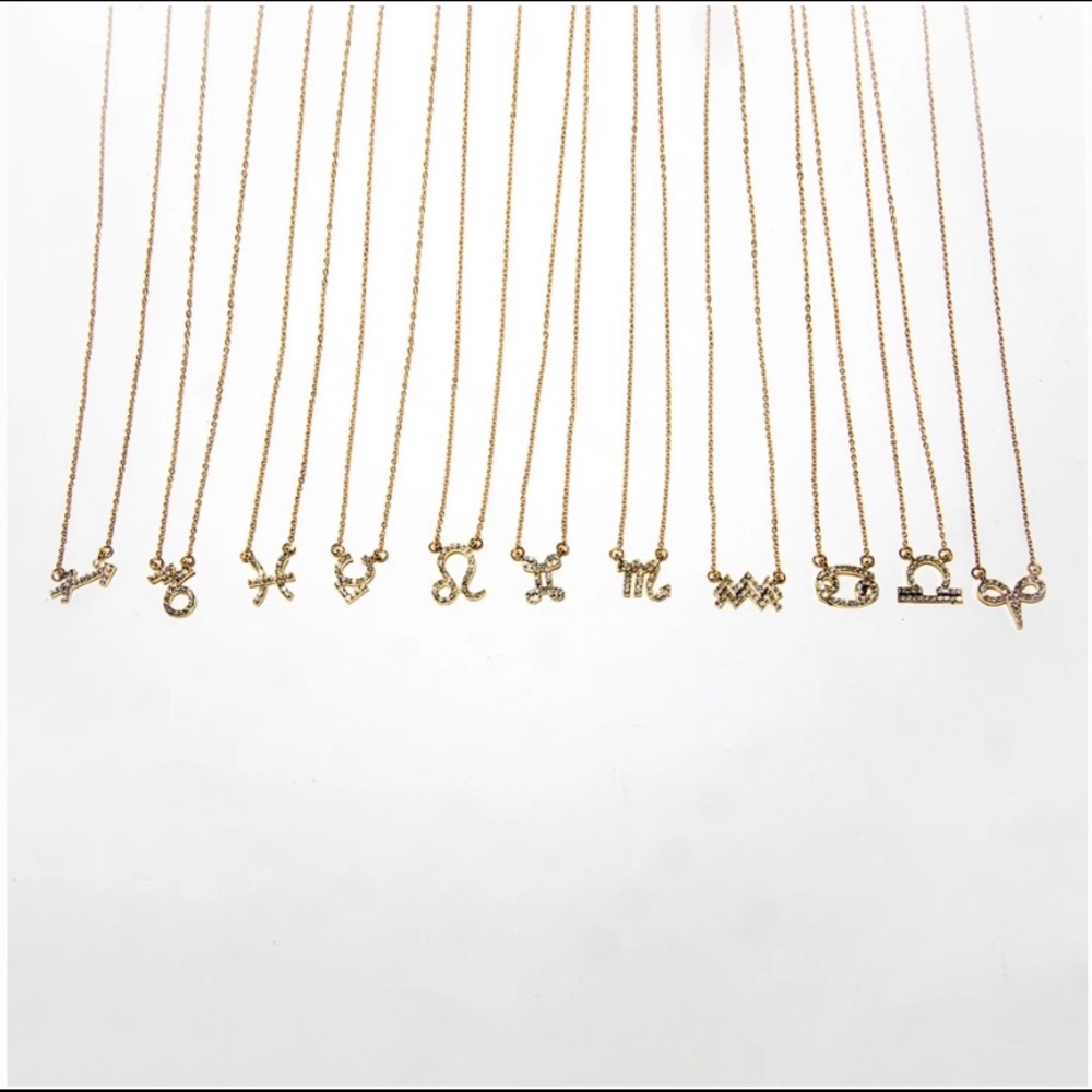 Zodiac necklaces✨